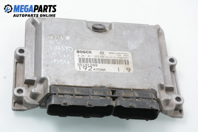 Компютър двигател за Fiat Stilo Hatchback (10.2001 - 11.2010) 1.9 JTD (192_XE1A), 115 к.с., № Bosch 0 281 011 553